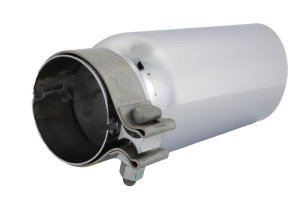 Ford Ranger Performance Exhaust - Ford Racing - Exhaust Tip; 4 in.; Chrome-Plated - Chrome - `19-`23